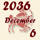 Nyilas, 2036. December 6