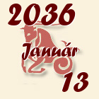 Bak, 2036. Január 13