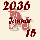 Bak, 2036. Január 15