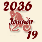 Bak, 2036. Január 19