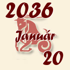 Bak, 2036. Január 20