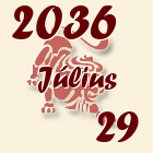 Oroszlán, 2036. Július 29
