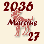 Kos, 2036. Március 27