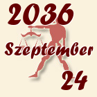 Mérleg, 2036. Szeptember 24