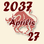 Bika, 2037. Április 27