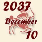 Nyilas, 2037. December 10