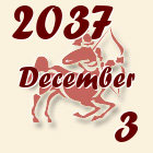 Nyilas, 2037. December 3