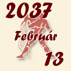 Vízöntő, 2037. Február 13