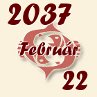 Halak, 2037. Február 22