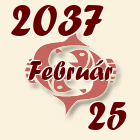 Halak, 2037. Február 25