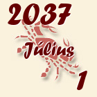 Rák, 2037. Július 1