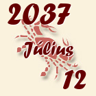 Rák, 2037. Július 12