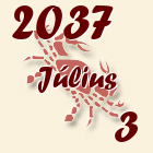 Rák, 2037. Július 3