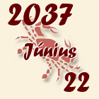 Rák, 2037. Június 22