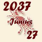 Rák, 2037. Június 27