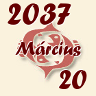 Halak, 2037. Március 20