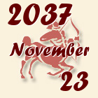 Nyilas, 2037. November 23