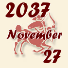 Nyilas, 2037. November 27