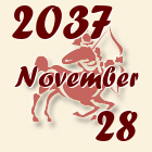 Nyilas, 2037. November 28
