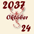 Skorpió, 2037. Október 24