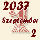 Szűz, 2037. Szeptember 2