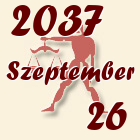 Mérleg, 2037. Szeptember 26