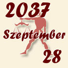 Mérleg, 2037. Szeptember 28