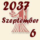 Szűz, 2037. Szeptember 6