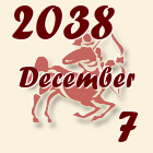 Nyilas, 2038. December 7