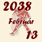 Vízöntő, 2038. Február 13