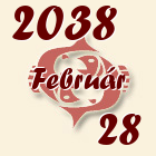 Halak, 2038. Február 28