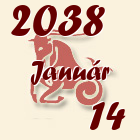 Bak, 2038. Január 14