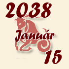 Bak, 2038. Január 15