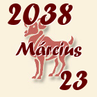 Kos, 2038. Március 23
