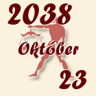 Mérleg, 2038. Október 23