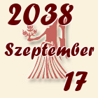 Szűz, 2038. Szeptember 17