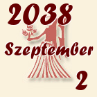 Szűz, 2038. Szeptember 2