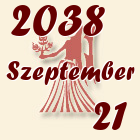Szűz, 2038. Szeptember 21