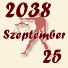 Mérleg, 2038. Szeptember 25
