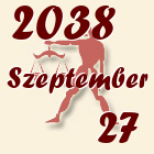 Mérleg, 2038. Szeptember 27