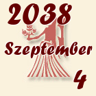 Szűz, 2038. Szeptember 4