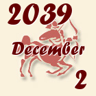 Nyilas, 2039. December 2