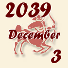 Nyilas, 2039. December 3