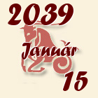 Bak, 2039. Január 15