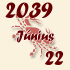 Rák, 2039. Június 22