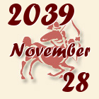 Nyilas, 2039. November 28