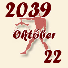 Mérleg, 2039. Október 22