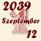 Szűz, 2039. Szeptember 12