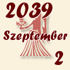 Szűz, 2039. Szeptember 2