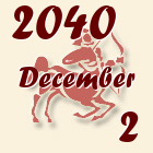 Nyilas, 2040. December 2